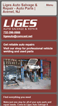Mobile Screenshot of ligeautosalvageandrepair.com